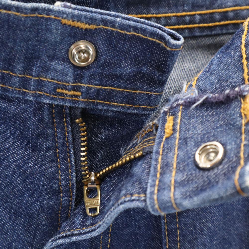 GUNG HO 90-е Сделано в США Старые рабочие Джинсы Деним Индиго Мужские Б/У