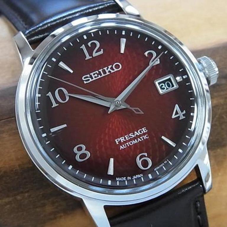 Seiko ПРЕССАЖ Механический (38,5 мм) Часы японского производства SRPE41J1