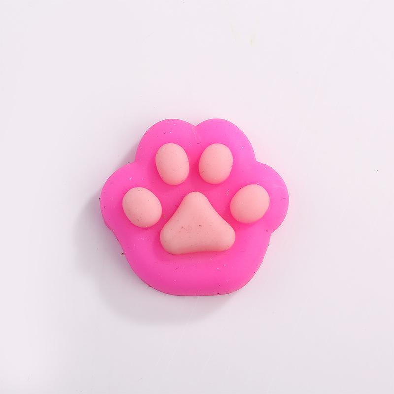 Squishy Cat Paw Toy Mini Stress Relief Gifts for Kids Party Favors Super Cute Small Animal Squeeze Toys J54