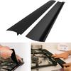 Rubber Kitchen Stove Counter Gap Cover Easy Clean Heat-resistant Protector Cap