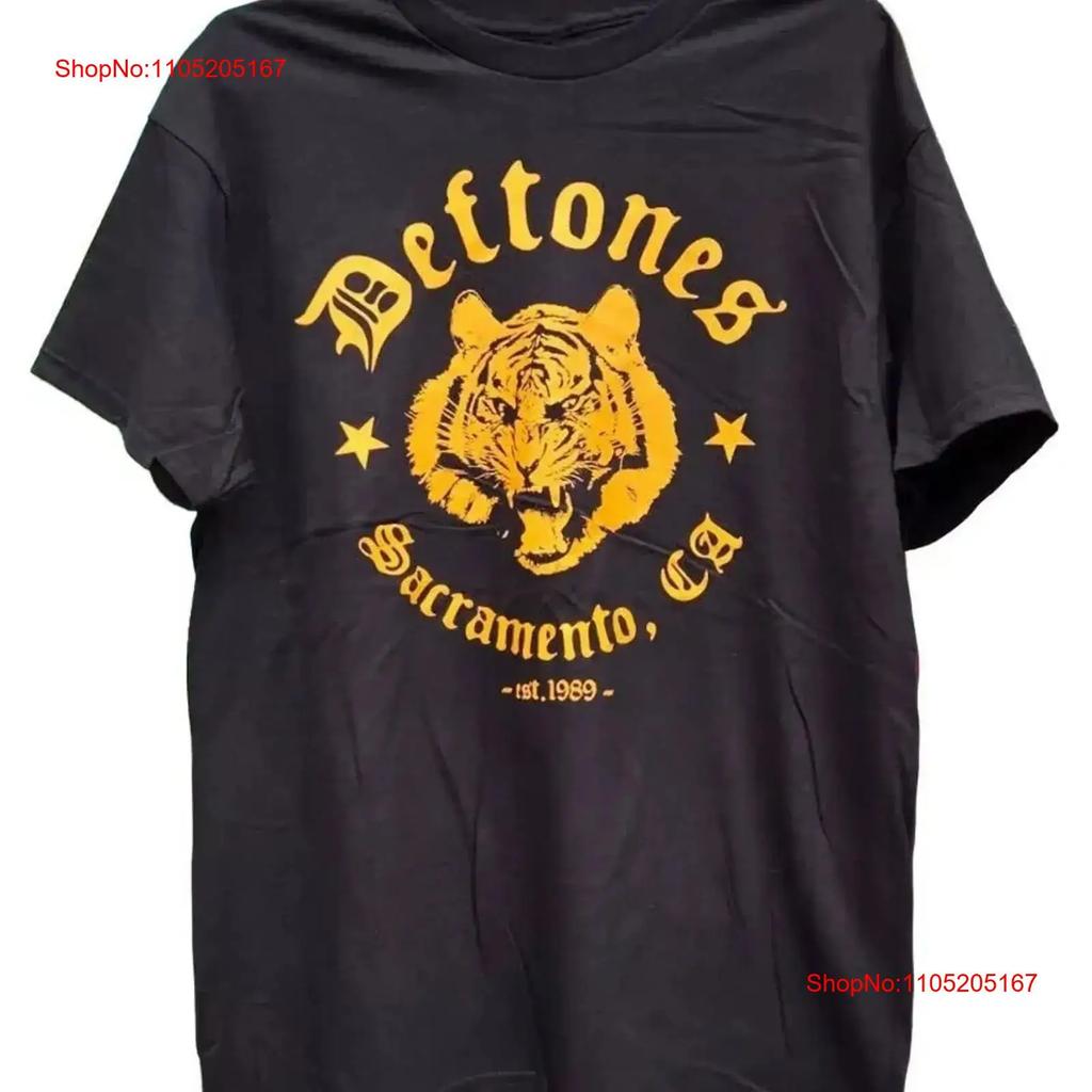 Deftones Sacraunisexto Tiger Inspired T Shirt Vintage Alt Rock S 4xl Vintage Breathable Designer Clothes Casual Fashion