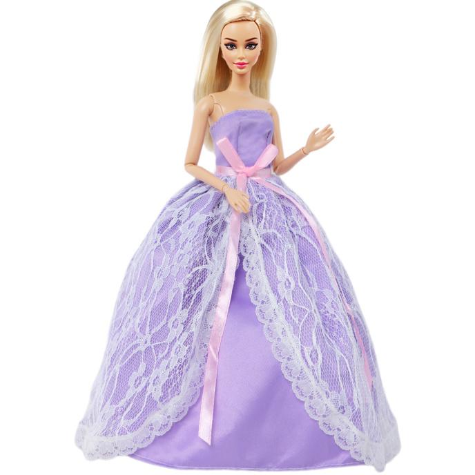 Красочные бальные платья Бальные платья для куклы Барби Одежда Свадебные наряды невесты(НЕТ КУКЛ)