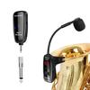 N90 Rechargeable Compact Instrument Microphone for Saxophone, Larinet, Trumpet, and Brass Instruments, Perfect for Live Concerts