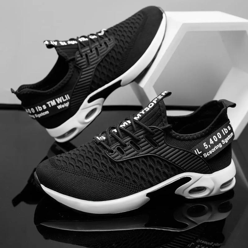 Men Shoes Comfortable Sneakers Lightweight Comfortable Running Shoes Outdoor Men Athletic Shoes Outdoor Man Slip-On Gym Sneakers