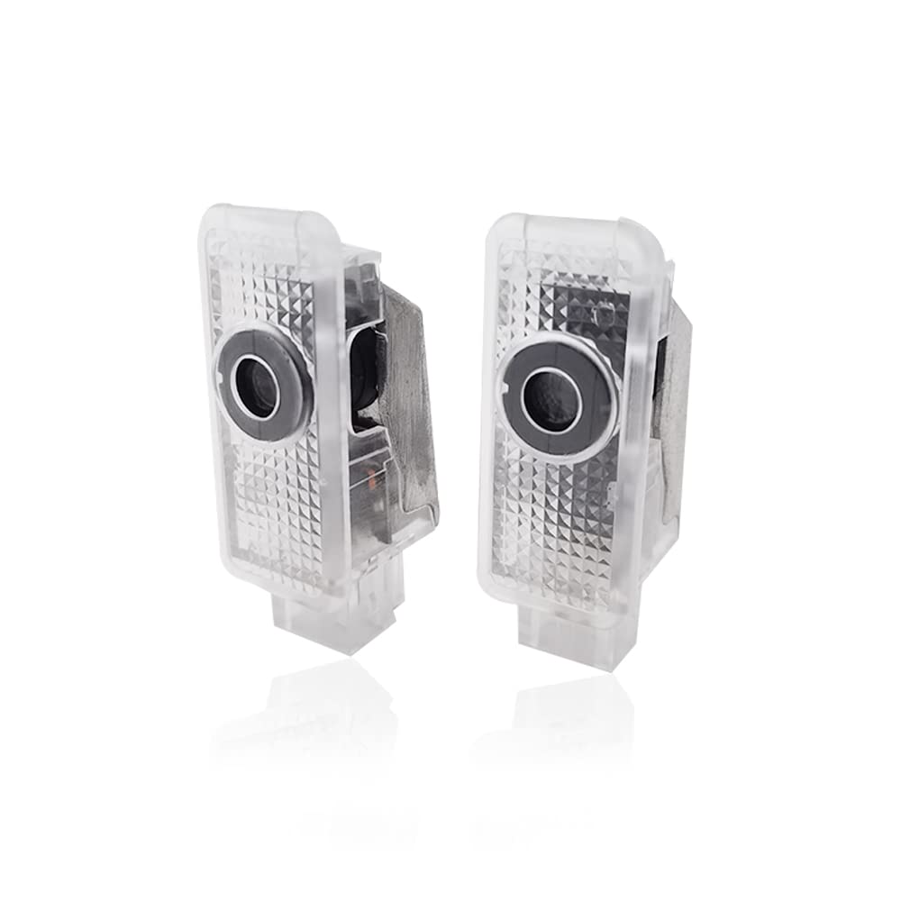 Лазерная подсветка логотипа, подсветка двери, подсветка салона автомобиля, светодиодная проекция логотипа, набор из 2 штук, совместим с форматами A3, A4, A5, A6L, A7, A8, S3, S4, S5, S6