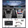 Автомобильное радио для Chrysler Sebring 3 JS Cirrus 2007 - 2010 QLED Navi GPS Stereo Auto Android 12.0 No 2 Din DVD CarPlay