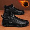 Ботильоны мужские зимние повседневные кроссовки для активного отдыха нескользящая рабочая обувь мужские удобные теплые короткие ботинки Zapatillas Hombre