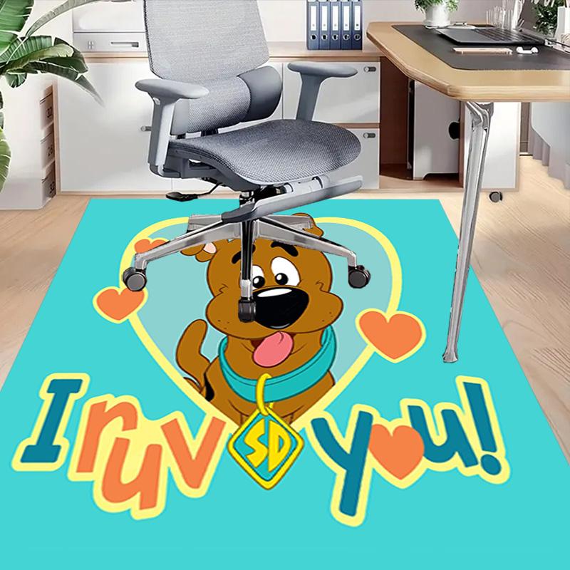 1pc Scoobydoo Zombie Island Carpet for Playroom Bedroom Living Room Sofa Home Decor,kids Game Area Rug Non-slip Floor Mat Y826117
