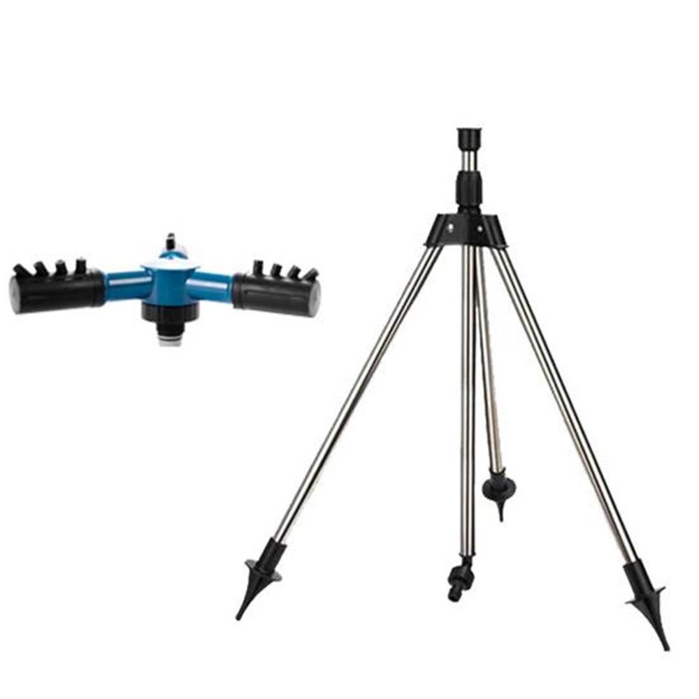 Вращающийся штатив-разбрызгиватель, автоматический, вращение на 360 градусов, стабильная конструкция, регулируемая по высоте, большая площадь покрытия, полив растений