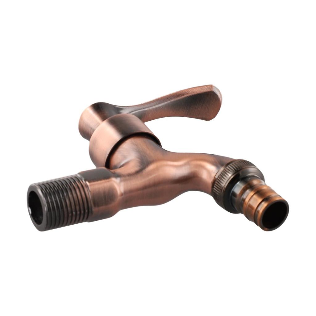 Антикварный бронзовый уличный кран для винтажного сада в классическом европейском стиле