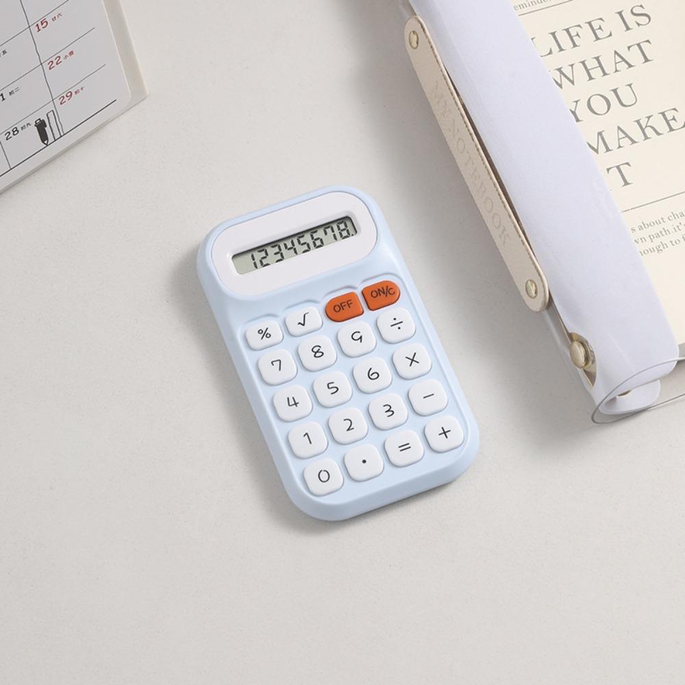 Large Screen Cute Calculator Mechanical Keyboard Mini Pocket Calculator Back To School