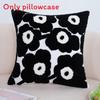 Zebra Checkered Flower Line Tiger Pattern Plush Cushion For Bedroom And Lounge