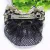 Bowknot Hotel Pearl Female Korean Bun Snood Hairgrips Cover Net Women Spring Clip Ponytail Clip