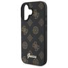 Etui do iPhone 16 Guess Peony Script MagSafe czarne
