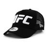 New Era UFC TRUCKER MESH CAP In Collaboration with the Mixed Martial Arts Organization Trucker Cap for Men and Adjustable E-FRAME UFC. Black. Women.