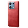 For Xiaomi Redmi Note 14S 4G Case Calf Texture PU Leather Hard PC Protective Phone Cover