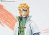 TAMASHII NATIONS NARUTO Минато Намикадзе Приблизительно 160 мм окрашенная подвижная фигурка SHFiguarts - NARUTOP99 Edition - ПВХ и АБС