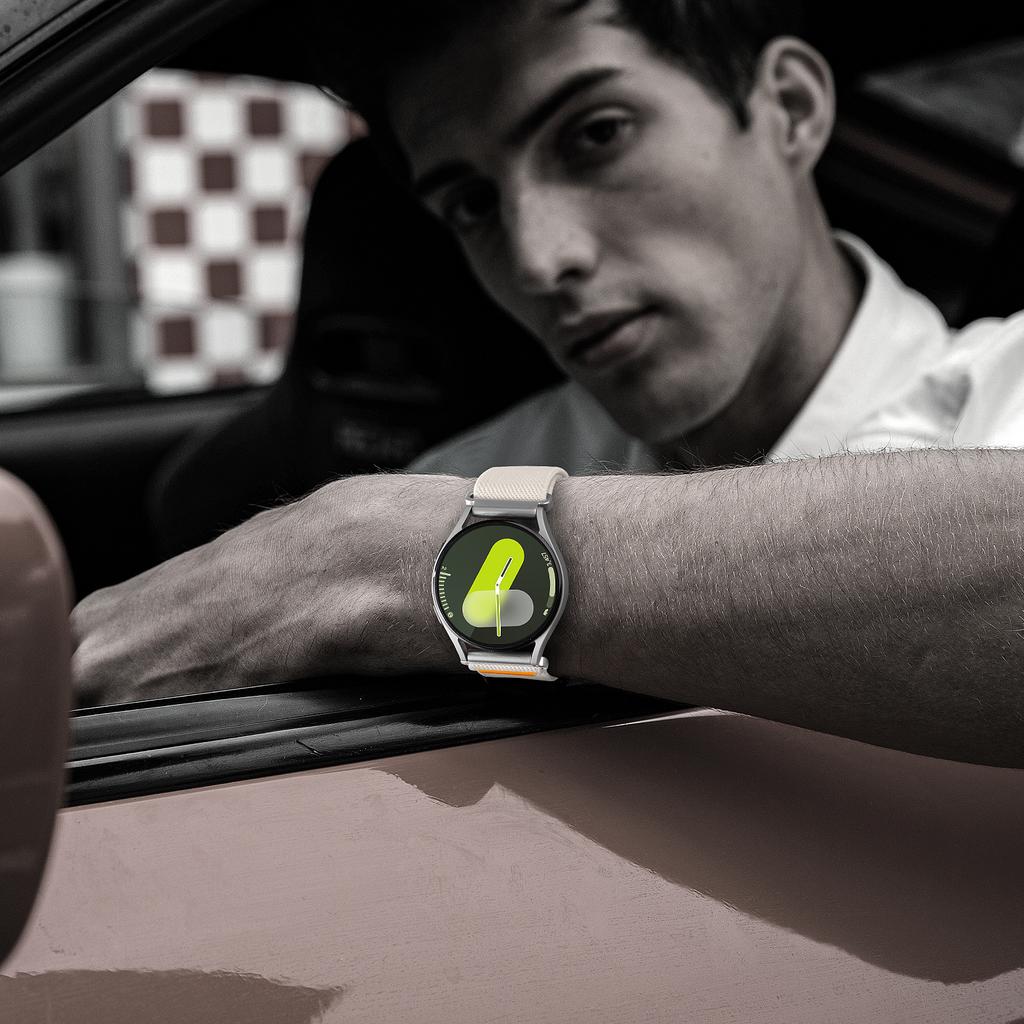 Магнитные нейлоновые ремешки для Samsung Galaxy Watch 7/FE/5/pro/6/4/Classic/3/active 2 20мм 22мм Браслет Huawei watch GT/5/4/3/2 Ремешок