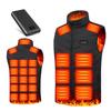 BOACE Electric Heated Vest Heating of Battery 26 Omnidirectional Heating 3 Temperature Independent Front and Rear Fast Cold Weather Heated Electric