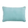 Light Blue Suede Cushion 60x40