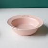 Korean Ceramic Elevated Pet Bowl Set: Anti-Black Chin Design with Flying Saucer Water Bowl.