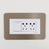 Dustproof Socket Frame Cover Anti-Dirty Acrylic Wall Decor  Home Wall Renovation