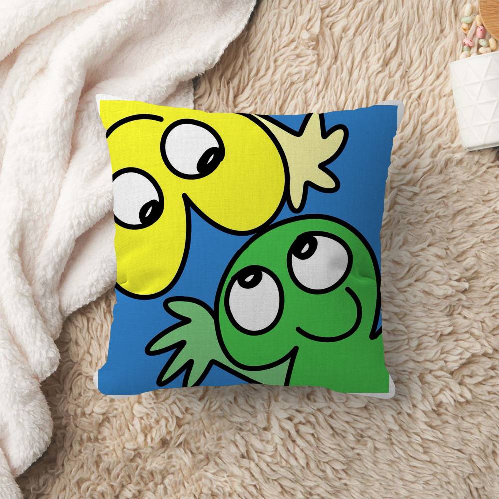 Funny Anime BFDI Cushion Cover Polyester Sofa Cushions Decorative Throw Pillows Home Decoration Pillowcover