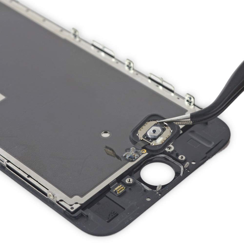 Кнопка «Домой» с шлейфом для iPhone 6 6P 6s Plus БЕЗ Touch ID С резиновым кольцом Замена