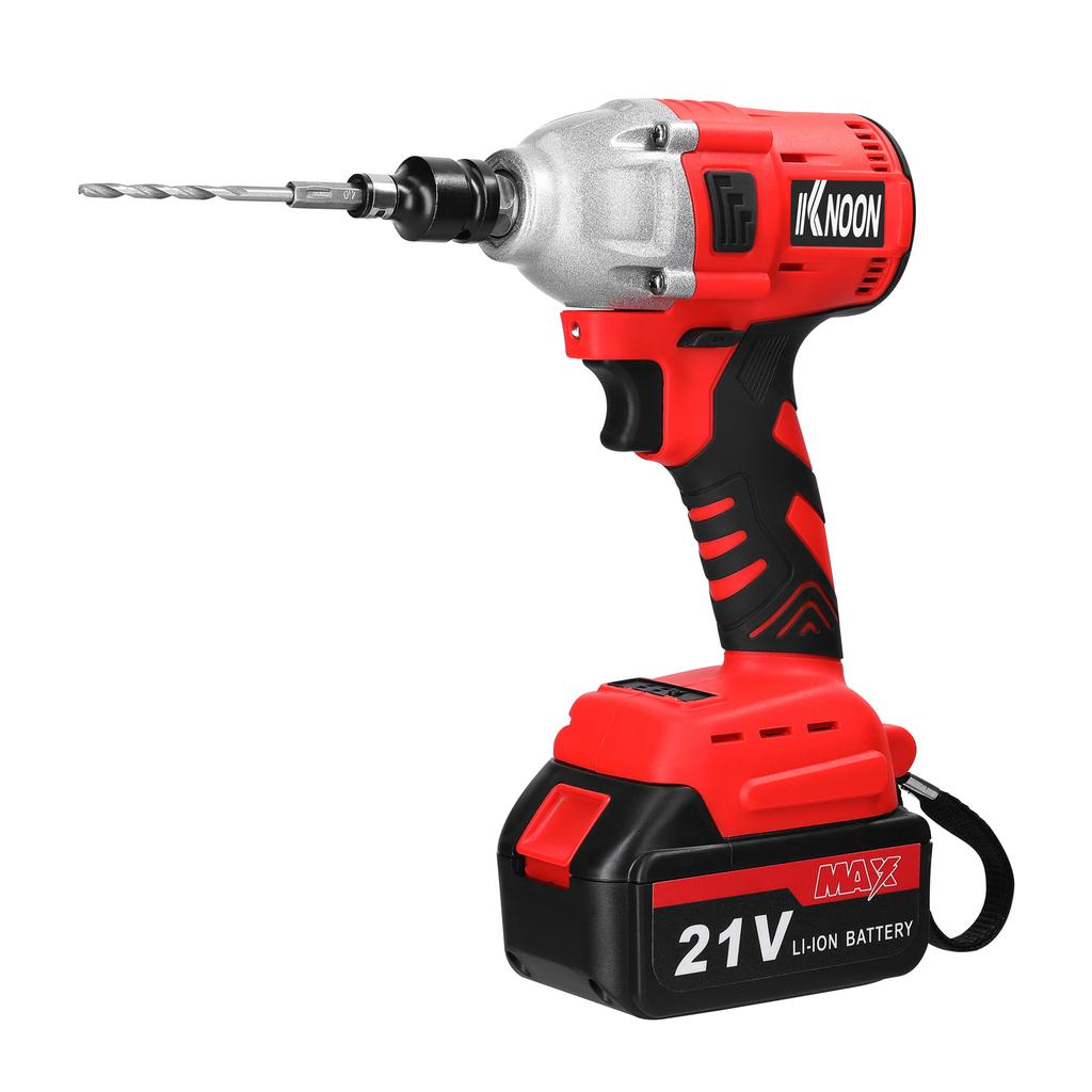 Household 2in1 21V Electric Drill Electric Wrench Set Rotation Ways Adjustment High Torque Power