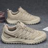 Men'S Shoes Mesh Breathable Casual Sports Shoes Non-Slip And Wear-Resistant Outdoor Mountaineering Travel Work Shoes