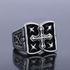 S925 Silver Ring Trendy Men's Star Ring Retro Star Ring Ring Fashion Jewelry