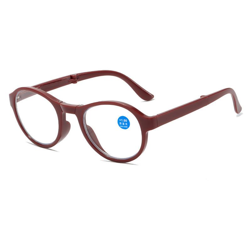 New Folding Reading Glasses Men Women Anti Blue Light Presbyopia Eyeglasses Computer Eyewear with +1.5 +2.0 +2.5 +3.0 +3.5