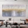 Abstract Wall Painting Golden Art Wall Pictures for Living Room Canvas Painting Posters and Prints Vintage Cuadros Home Decor