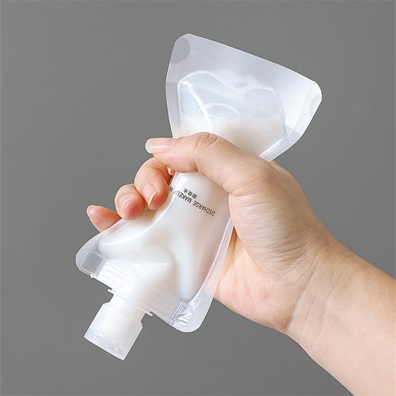 30/100 мл Дорожный дозатор для лосьона Многоразовые пакеты для шампуня Жидкий герметичный многоразовый контейнер для хранения косметической упаковки