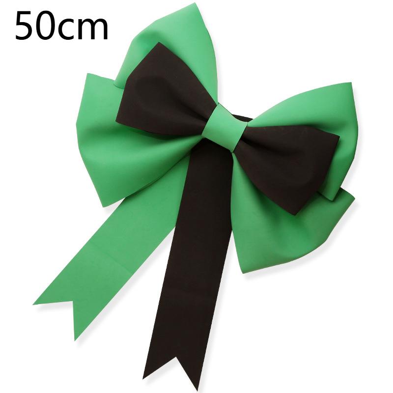 New 30/50/75cm Christmas Giant Bow Large Multi-scene Bow Knot Kit Party Background Simple Installation Christmas DIY Decor
