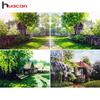 HC Diamond Embroidery Scenery Diamond Painting Full Square Landscape Rhinestones