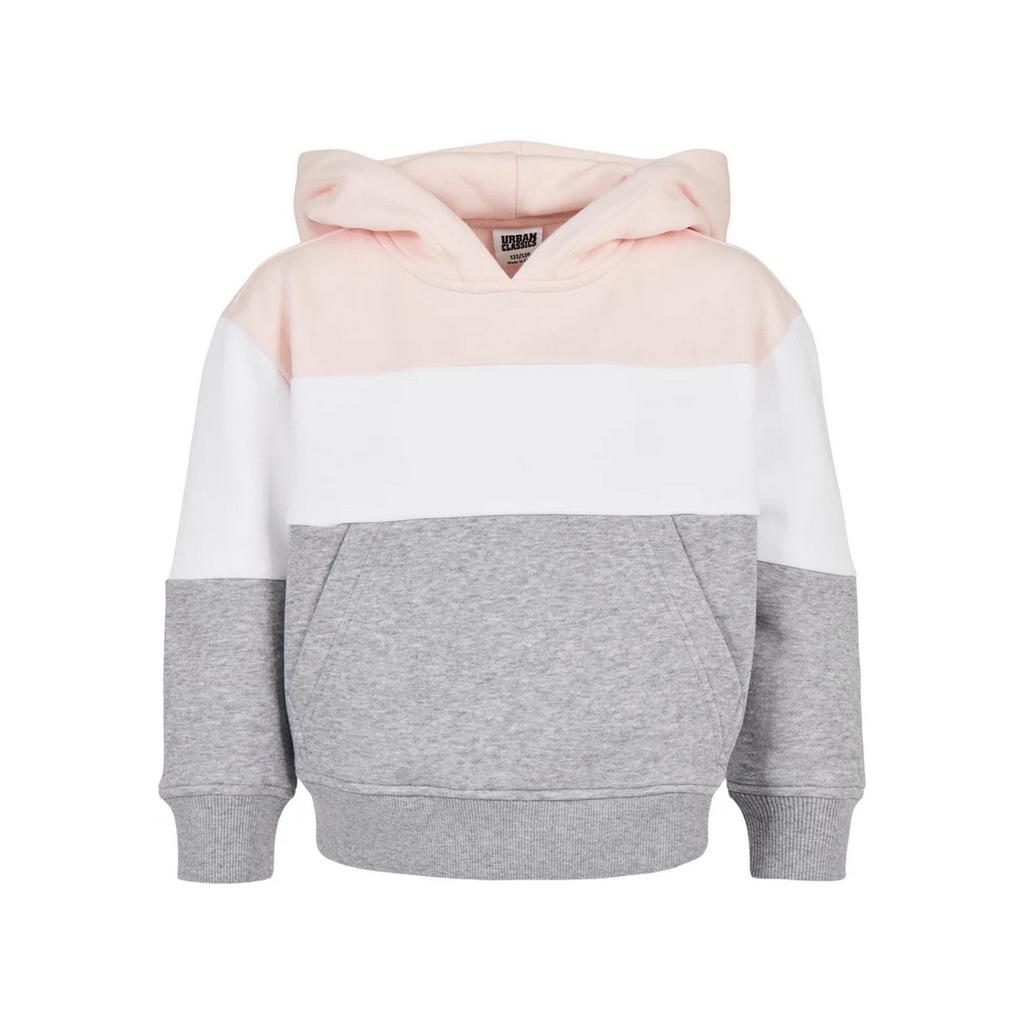 Urban Classics Girls 3 Tone Oversized Hoodie