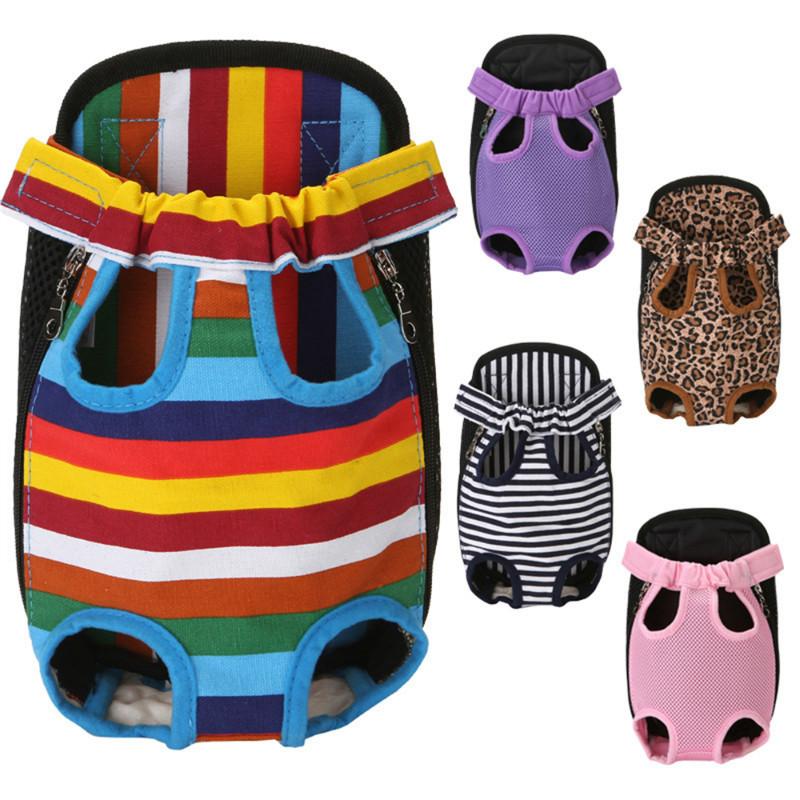 Портативный холщовый рюкзак для прогулок, рюкзак для домашних животных, дышащая портативная сумка для домашних животных