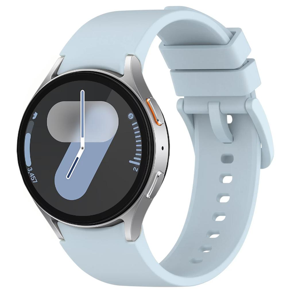 Силиконовый ремешок для Samsung Galaxy Watch 4 Classic 46/42 мм 5 Pro 45 мм Браслет для Galaxy 7 6 5 4 44 мм 40 мм/6 Classic 47 43 мм Ремешок