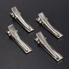 20 Pcs Flat Metal Single Prong Alligator Clips Barrette Bows DIY Hair Accessories