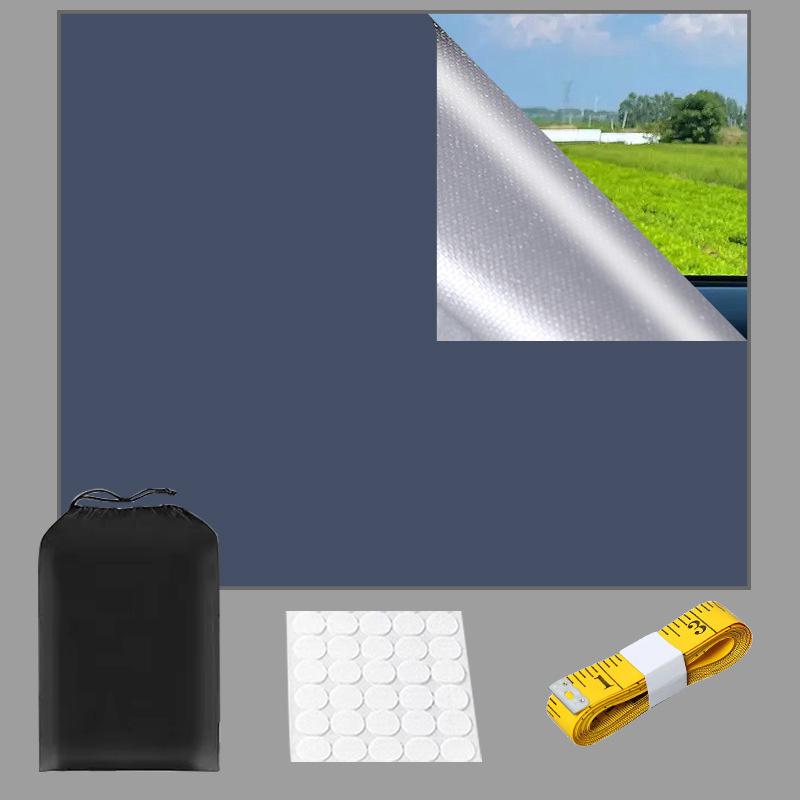 1 комплект режущих штор, затемняющие шторы 420D, ткань Оксфорд, солнцезащитные шторы с термоизоляцией