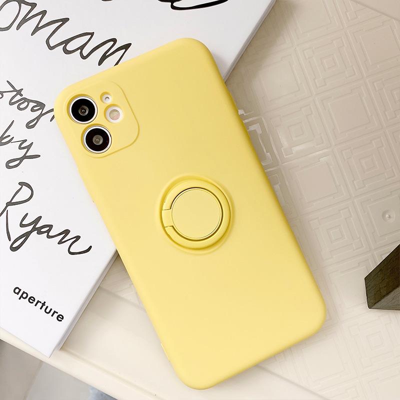 With Ring Holder Phone Case for Samsung Galaxy S24 Ultra S23 S22 S21 Plus A13 A52 A53 A54 TPU Soft Back Cover