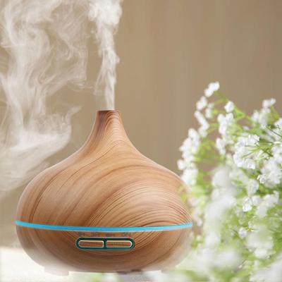 Увлажнитель воздуха Onion Wood Grain 500 мл: Большая емкость и мощный распылитель для домашнего и коммерческого использования