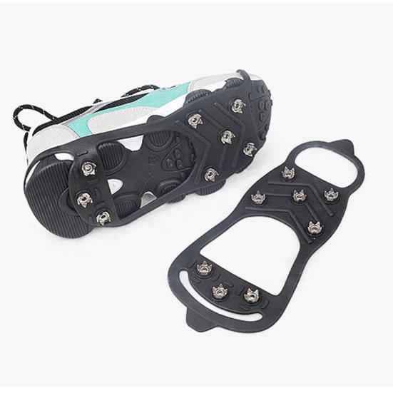 DYS 2 шт. 8-зубчатая противоскользящая обувь для ледолазания, шипы, ручки, чехлы для снегоступов, кошки