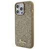Guess Disco Metal Script Case For Iphone 15 Pro Max - Gold