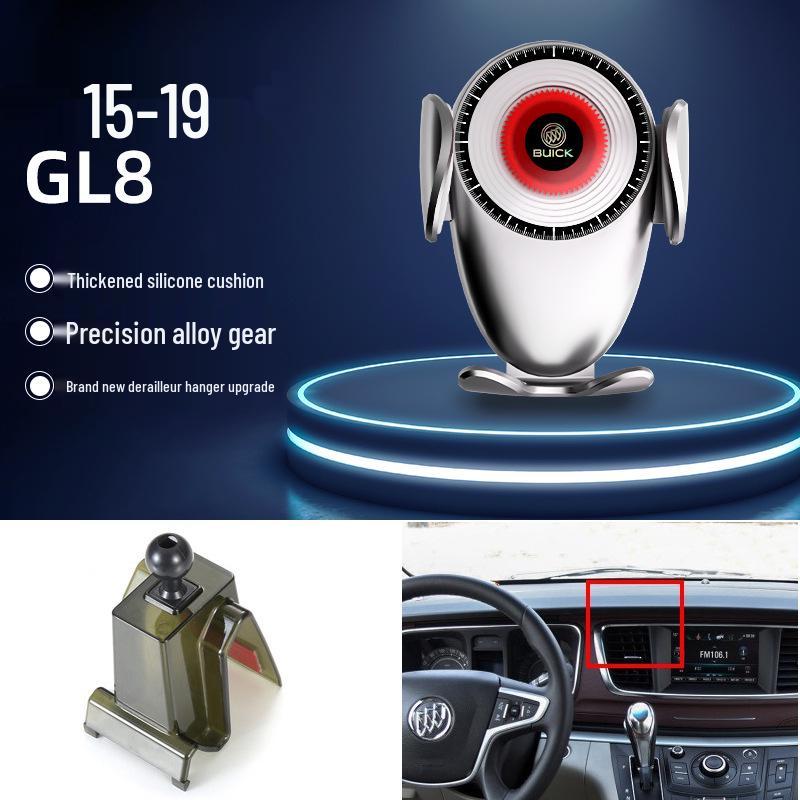 Buick Excelle Regal Verano GL8 Envision Car Phone Holder: New Navigation Gravity Mount