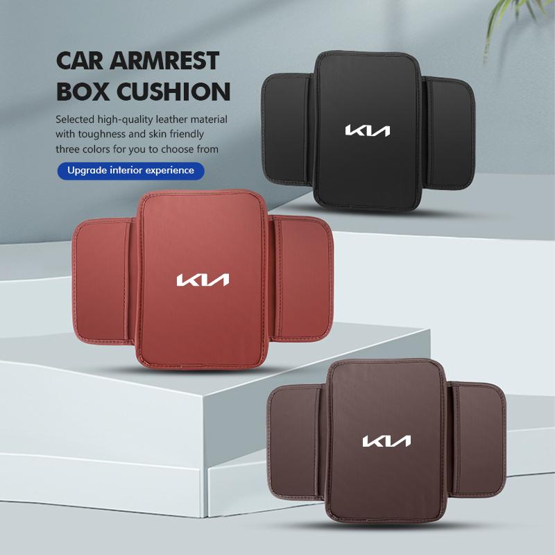 For KIA Car Armrest Box Elbow Support Seat Cushion Storage Bag Storage Accessories Cerato Soul Venga Forte Spectra Sedona Niro EB6