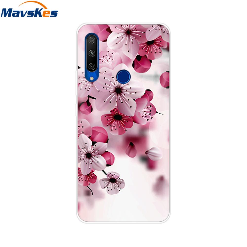 Крашеный чехол для Alcatel 1S 2020 5028Y 5028D Чехол Мягкий силиконовый чехол TPU Funda для Alcatel 1S 2020 Чехол Обложка Etui Бампер Coque