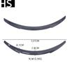 FD Style Carbon Fiber Rear Wing Spoiler for 2016-2022 Mercedes-Benz C-Class W205 2-Door