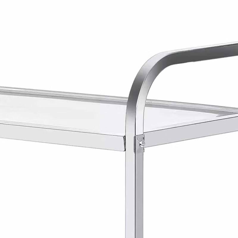 Hanlu Stainless Steel Three-Tier Serving Cart